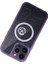 Apple iPhone 13 Pro Max Kılıf Wireless Tacsafe Magic Desen Ultra Koruma Sert Kapak Derin Mor 3
