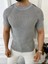 Tişört Örme Triko Nefes Alabilen Terletmez Slim Fit Dar Kesim T-Shirt 1