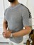 Tişört Örme Triko Nefes Alabilen Terletmez Slim Fit Dar Kesim T-Shirt 4