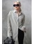 Yeşil Çizgili Oversize Kadın Gömlek MG1688 2
