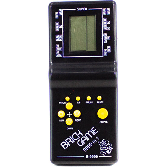 Erzi Tetris Nostaljik El Atarisi Siyah