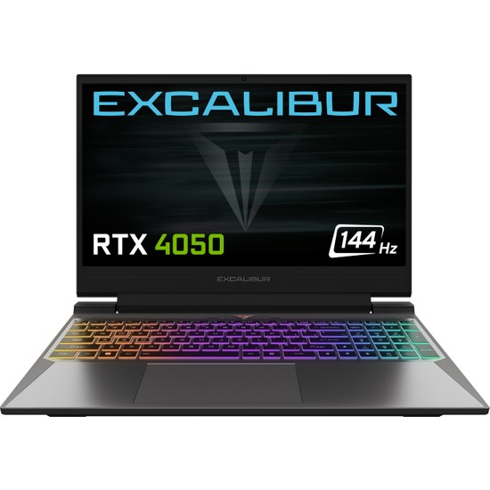 Casper Excalibur G870.1265-BFA0X-B Intel Core i7 12650H 16GB 1TB SSD RTX4050 Freedos 15.6" 144Hz Taşınabilir Bilgisayar