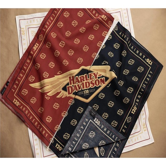 HarleyDavidson Women's 120th Anniversary Speedbird Bandana Fiyatı