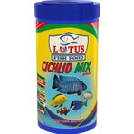 Cichlid Mix Granül Astaxanthin ve Algea Omega-3 Protein Bitkisel Karışık 1000 ml Malawi Ciklet Yunus Sarı Prenses Ahli Balık Yemi