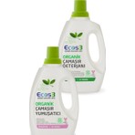 Ecos3 Organik Sıvı Çamaşır Deterjanı + Çamaşır Yumuşatıcı