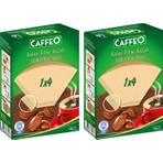 Caffeo Kahve Filtre Kağıdı 1x4 80'li 2 Paket 160 ' Lı