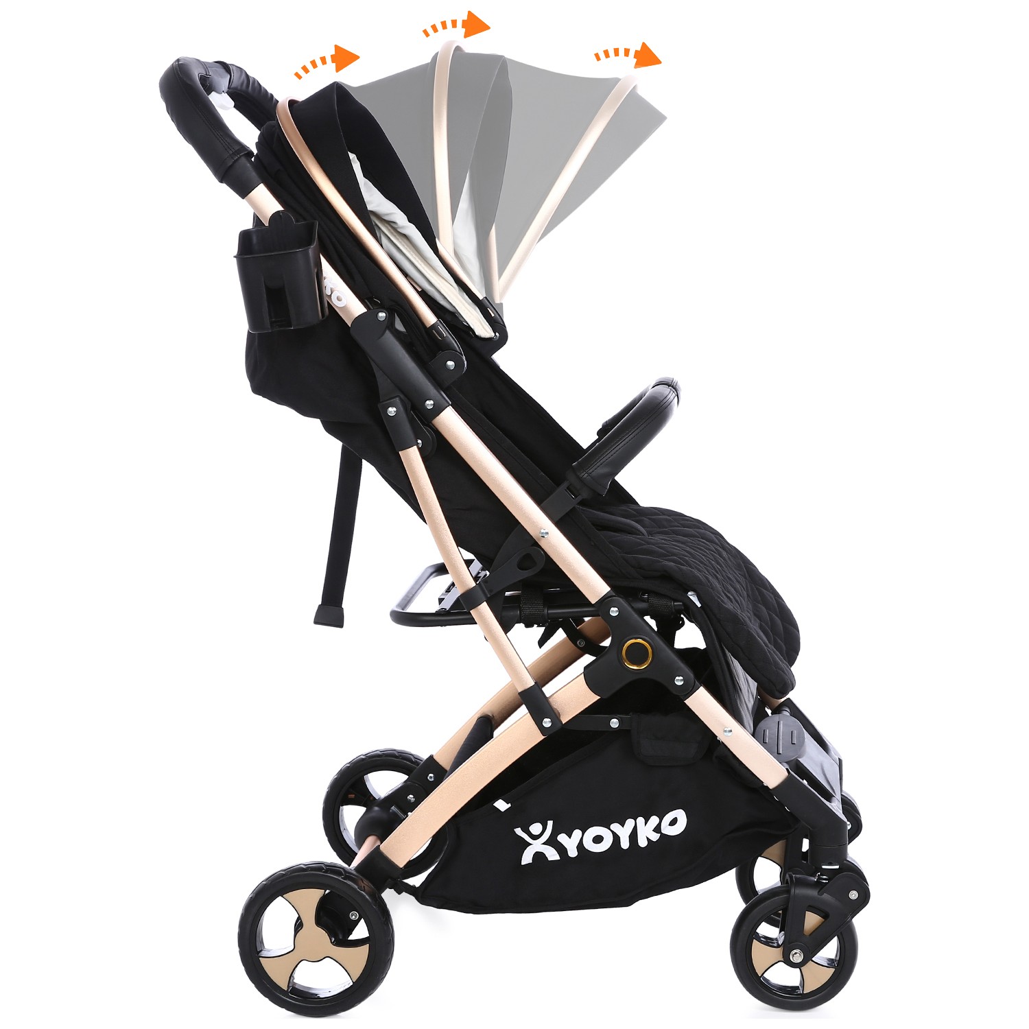Yoyko 1st Class Cabin Bebek Arabası Siyah Rose Fiyatı
