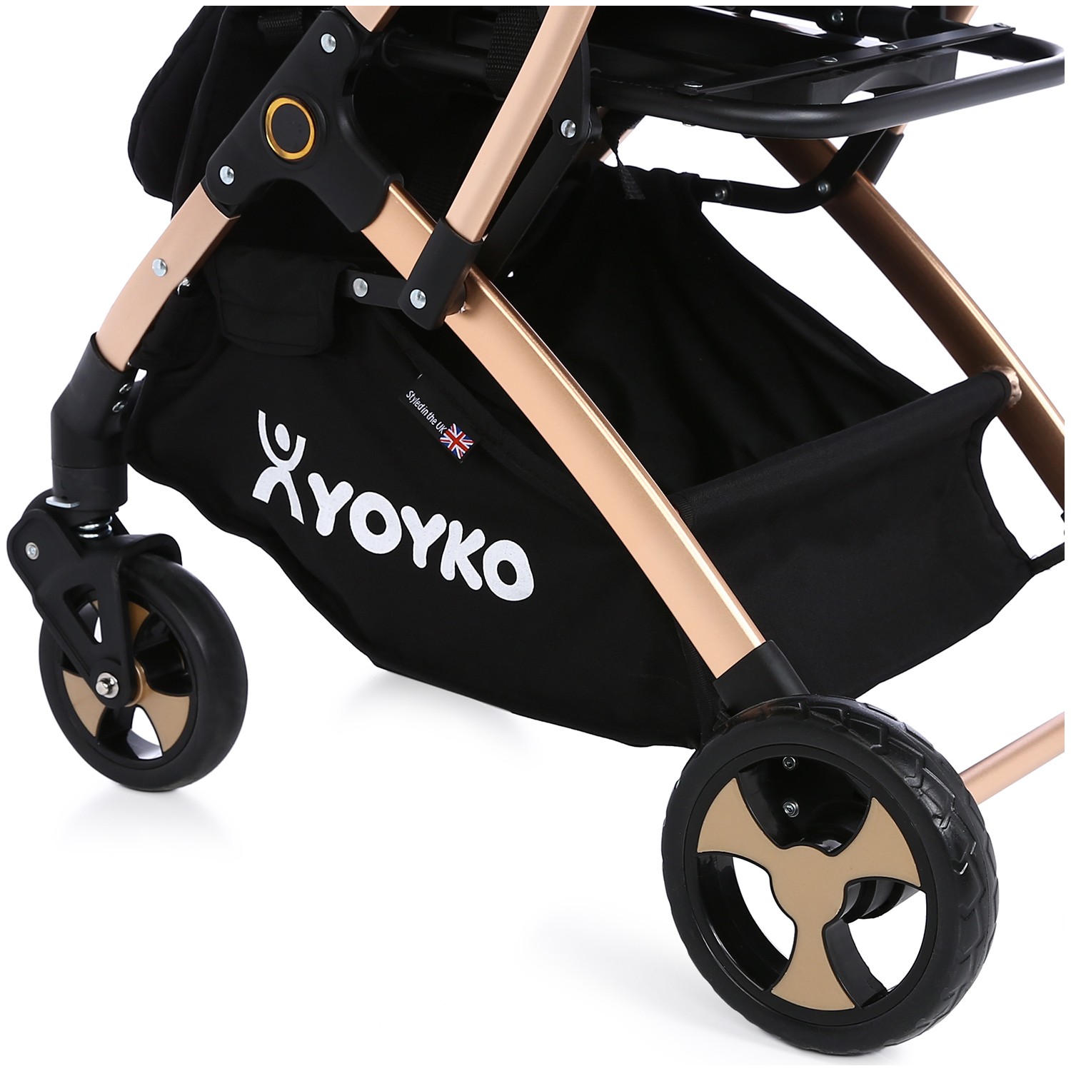 Yoyko 1st Class Cabin Bebek Arabası Siyah Rose Fiyatı
