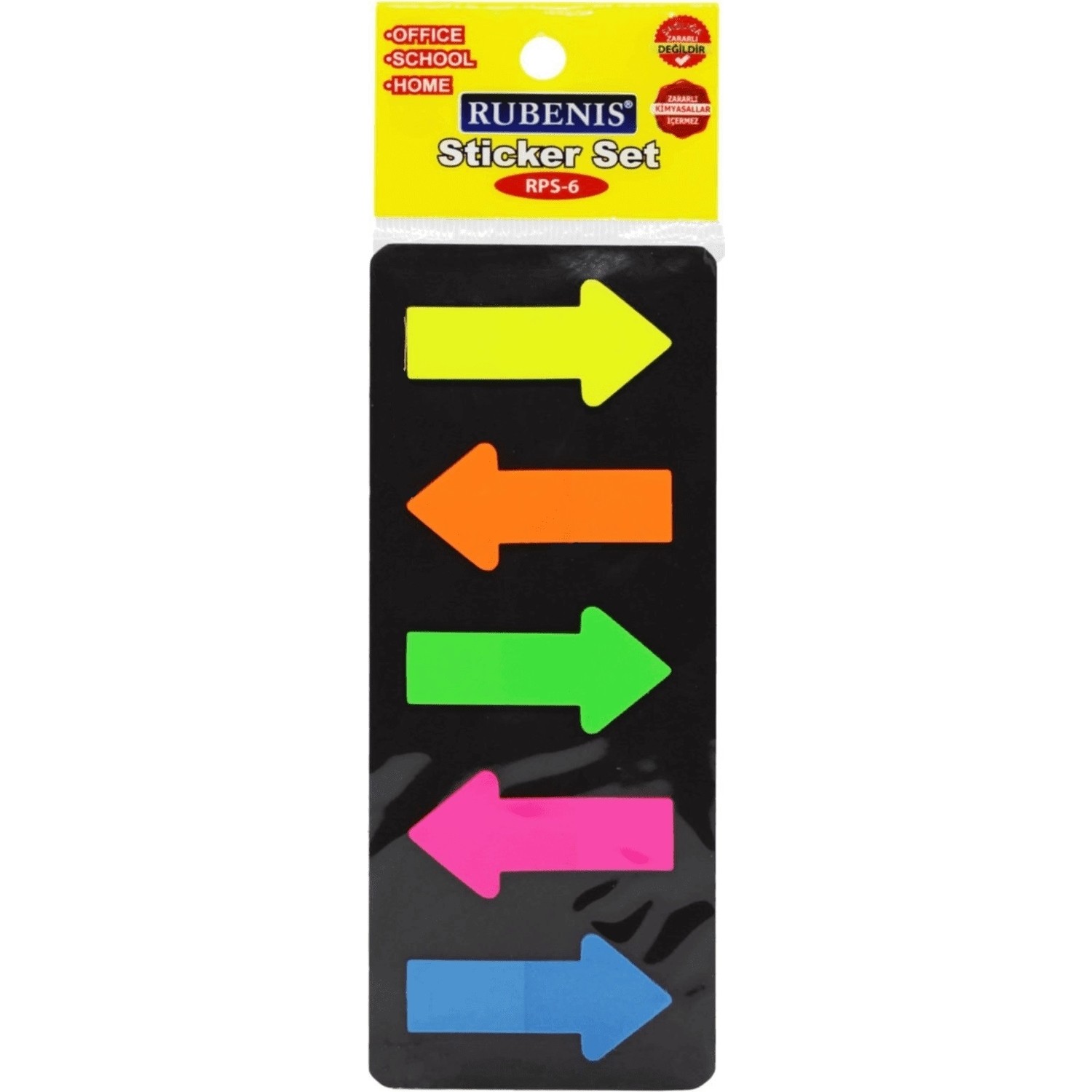 Rubenis Sticker Set Rps - 5 Etiket - Sticker - Notluk Fiyatı