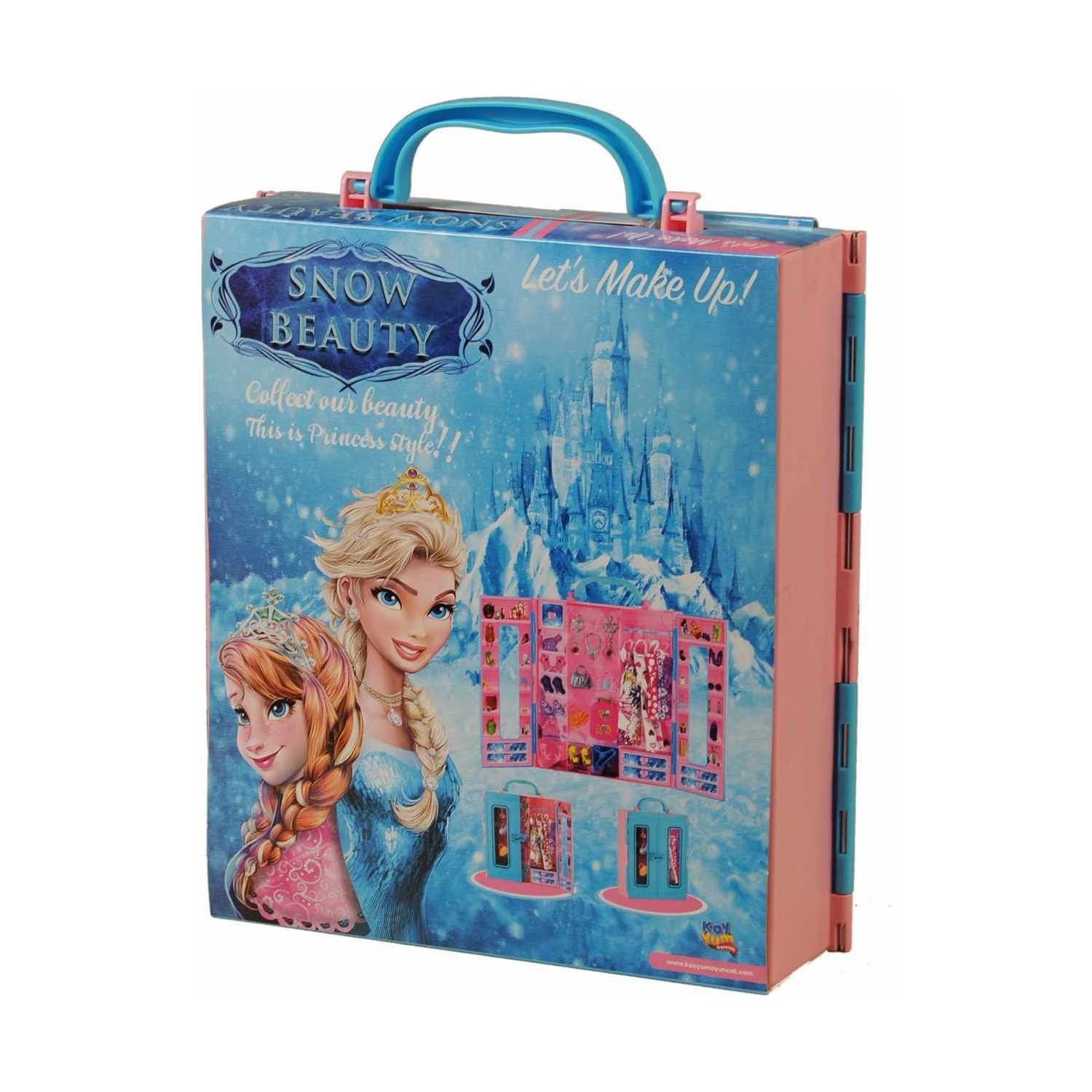 Kayyum Oyuncak Beauty Fashion Çantalı Giysi Dolabı 30