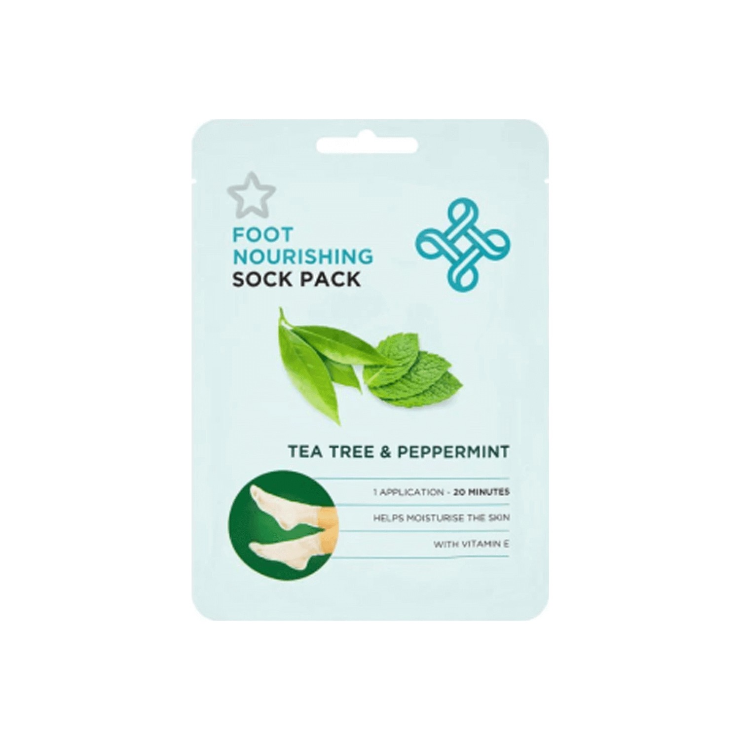 Superdrug Foot Pack Tea Tree&Pepperm.Peelıng Socks Fiyatı