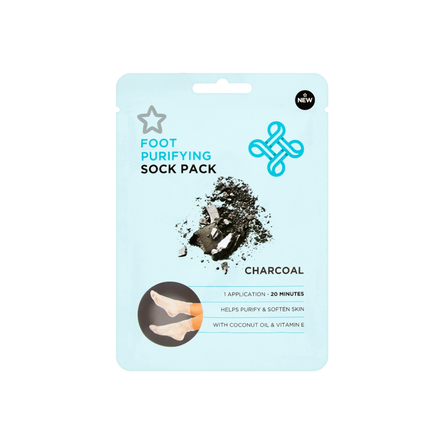 Superdrug Foot Pack Charcoal Peelıng Socks Fiyatı