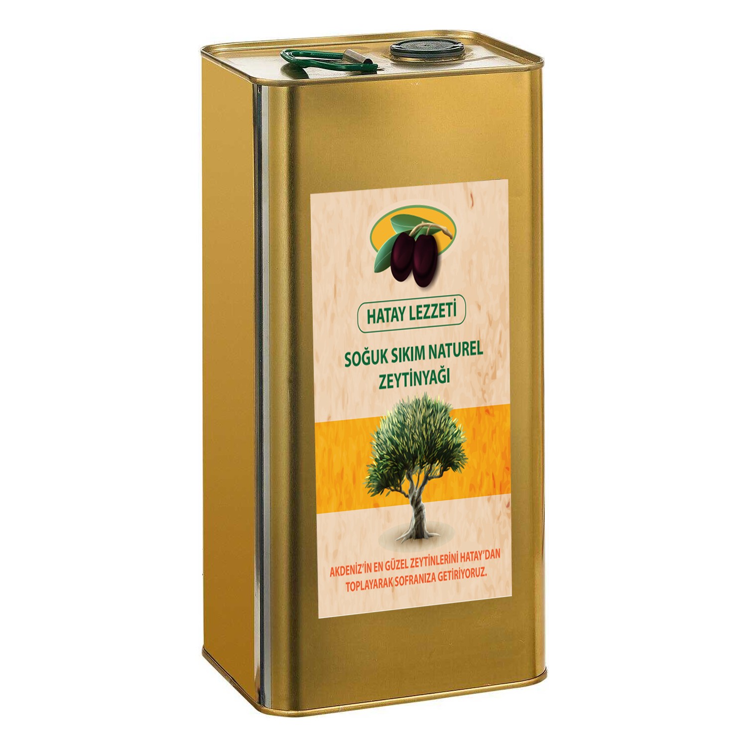 Hatay Soğuk Sıkım Sızma Zeytinyağı 5 LT Yeni Mahsul Fiyatı