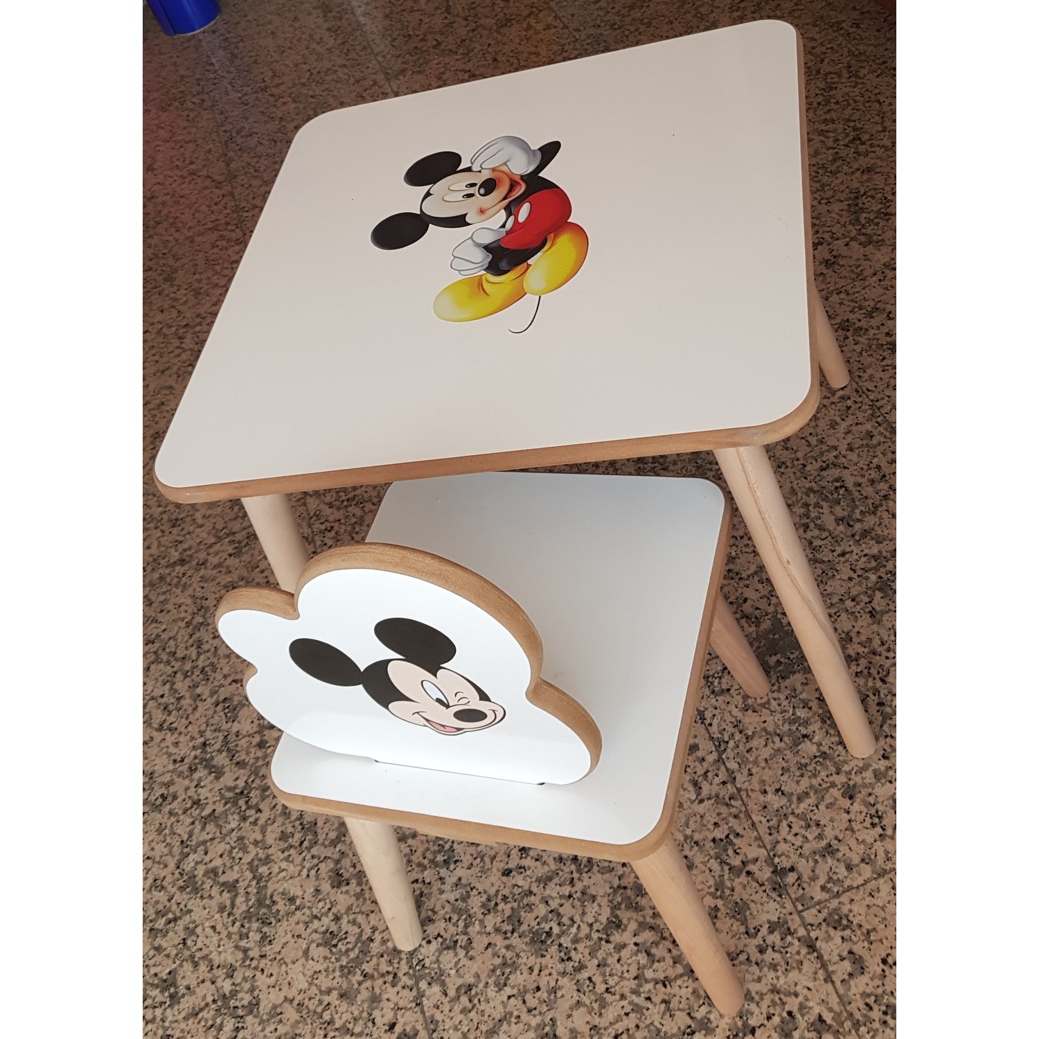 Ars Mobilya Ahşap Çocuk Masa Sandalye Takımı Kız Fiyatı