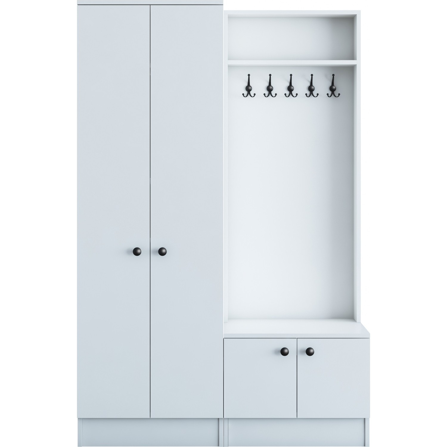 Rani Modern Portmanto Ayakkabılık Vestiyer Beyaz Fiyatı