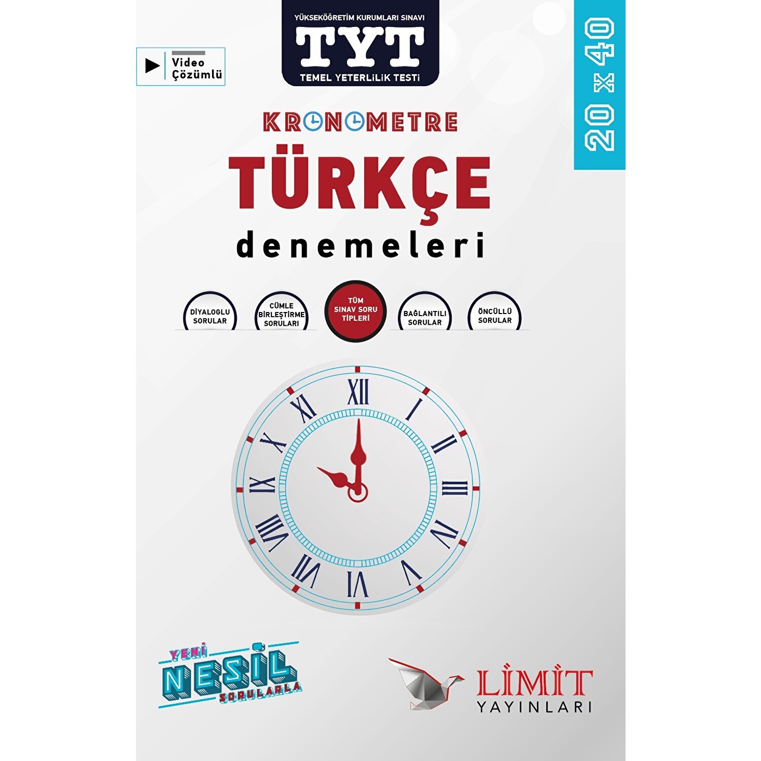 Limit Yayinlari Tyt Kronometre Turkce Denemeleri Kitabi Ve Fiyati