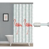 Prado Flamingo Banyo Perdesi + Askı 180x200