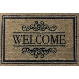 Giz Home Koko Kapı Paspası 40X60 Nakışlı Welcome