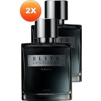 Avon Elite Gentleman In Black Erkek Parfüm Edp 75 Ml. Ikili Set