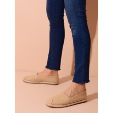 Shoes Time Babet  Bej Keten