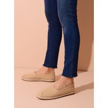 Shoes Time Babet  Bej Keten