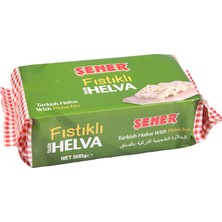 Şener Helva 500 gr Fıstıklı Paket