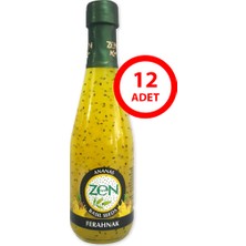 Zen Basil Ananas Fesleğen Tohumlu Içecek 330 ml x 12 Adet