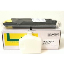 Bitoner Kyocera TK5270 Muadil Toner 6.000 Sayfa Sarı