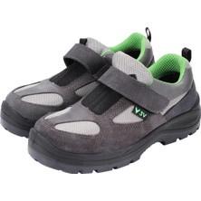 3V Süet S1P Çelik Burun ve Tabanlı Yazlık İş Ayakkabısı No: 43