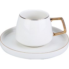 Karaca Saturn 2 Kişilik Porselen Çay Fincan Takımı