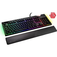 Asus ROG Strix Flare Aura Sync RGB Mekanik Oyuncu Klavye - Cherry MX  Red