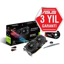 Asus STRIX Nvidia GeForce GTX 1050 Ti 4GB OC 128Bit (DX12) PCI-E 3.0 Ekran Kartı STRIX-GTX1050TI-O4G- Gaming