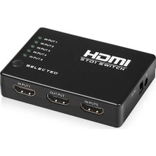 Net-X NT-213 3 Port HDMI Swıtch Kumandalı