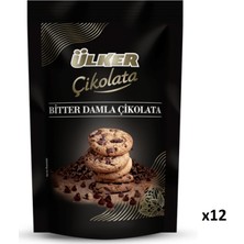 Ülker Damla Çikolata Bitter 150 gr x 12'li