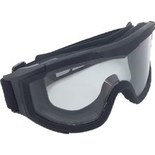 Starlıne G-035A-C Tam Koruyucu Gözlük Şeffaf Polikarbonat Lensler