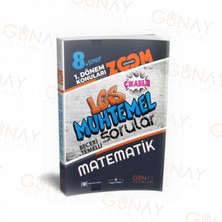 Günay Yayınları Gün&Ay Yayınları LGS Matematik Muhtemel Soru Bankası
