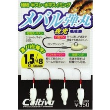 Owner 11606 Mebaru Dama Glow Lrf Jighead 1g 10 No Iğne