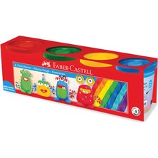 Faber-Castell Oyun Hamuru 4'lü Klasik R 2019 TSR