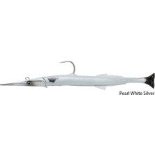Savage Gear Needlefish Pulsetail 2+1 18 cm 26 gr Suni Yem Pearl White Silver