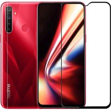 Tekno Grup Realme 5i Tam Kaplayan Temperli Cam Ekran Koruyucu