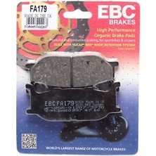 Ebc Organik Fren Balatası Fa179 Ön Honda Cbx250S Yamaha Yp400 Majesty, Xv535 Virago Xvs650 Dragstar Xv1100 Virago 048