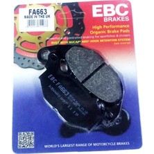 Ebc Organik Fren Balatası Fa663 Ön Yamaha Mt-25 Yzf-R25 X-Max 250 2018 369