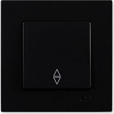 Günsan Siyah Vavien Anahtar  Çerçeveli