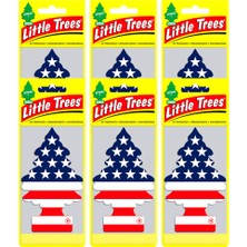 Little Trees Amerikan Bayraklı Vanilla Pride Asma Oto Kokusu 6 Adet