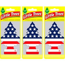 Little Trees Amerikan Bayraklı Vanilla Pride Asma Oto Kokusu 3 Adet