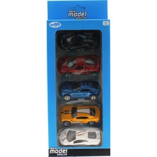 Mega Oyuncak Die Cast Oyuncak Spor Arabalar 5'li