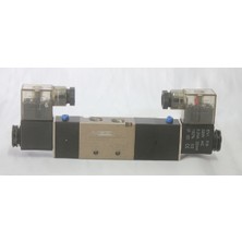 Motion Elektrik Uyarılı Çift Bobin 5/2 Valf 1/2 5-2