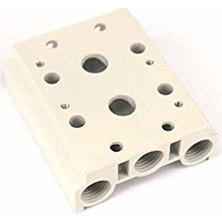 Motion Valf Manifoltları 1/4 5-2 410 Serisi G Gövde Valf Plate 1/2 Beşli Manifolt