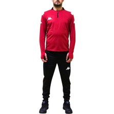Kappa Erkek Eşofman Yarım Fermuarlı Player Ablas3 Kırmızı