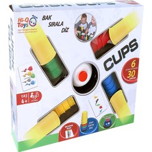 Hi-Q Toys Hızlı Bardaklar Görsel Hafıza Oyunu